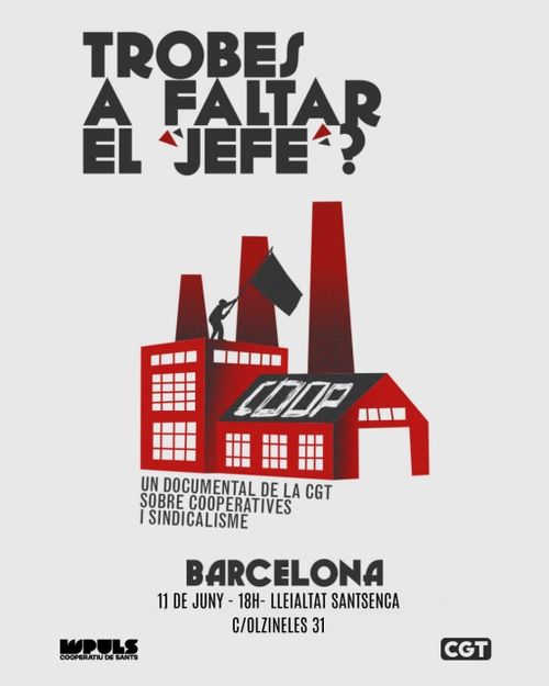 Presentació del documental "Trobes a faltar el teu 'jefe'?"