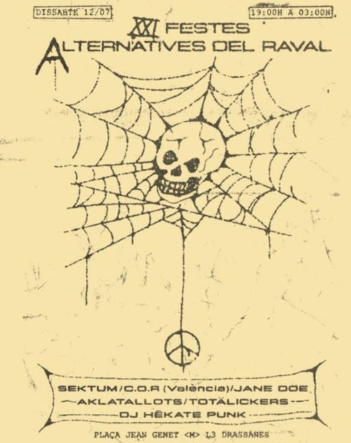 Concerts punk: XXI Festes alternatives del Raval