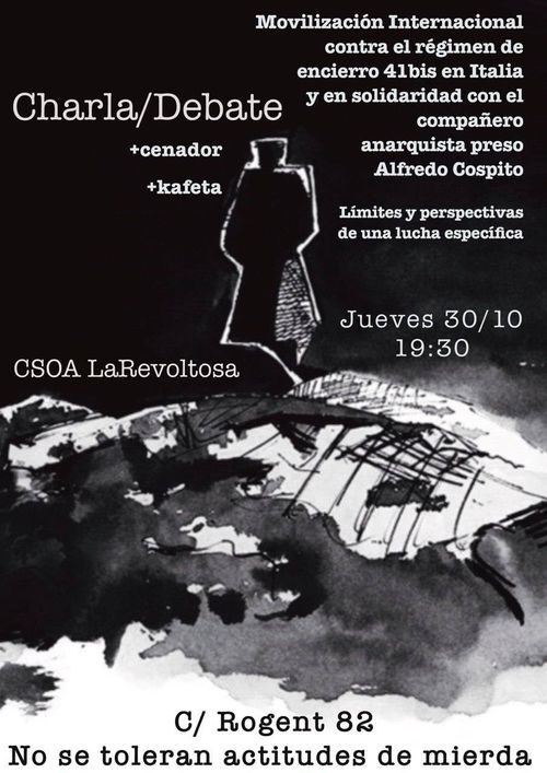 Kafeta Revoltosa - Charla/Debate - Limites y perspectivas de una lucha especifica