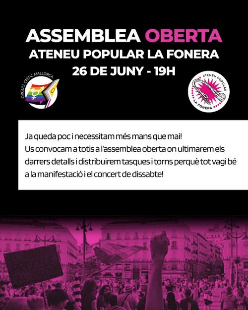 ASSEMBLEA OBERTA ORGULL CRÍTIC 