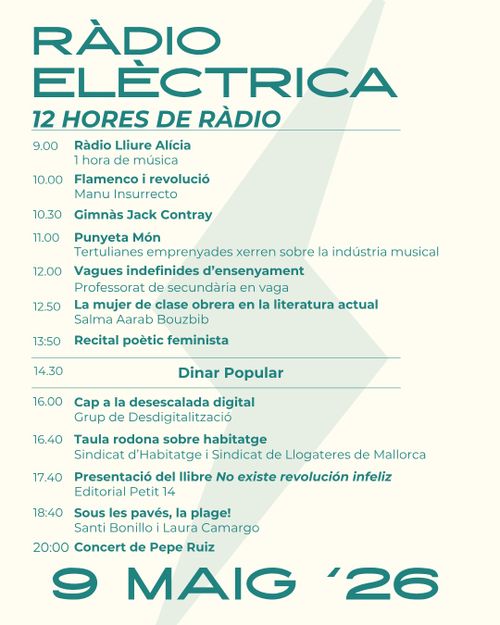 📅Programa📅 📻 Ràdio Elèctrica 2026 ⚡