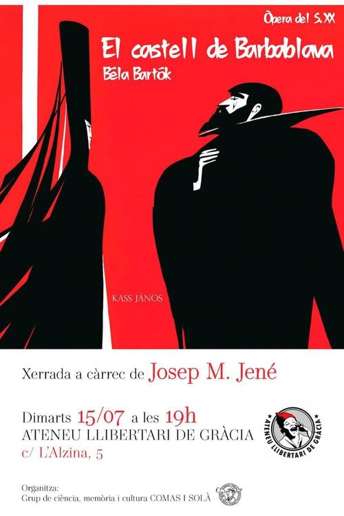 Xerrada i audicions d'òpera: El castell de Barbablava de Béla Bártok