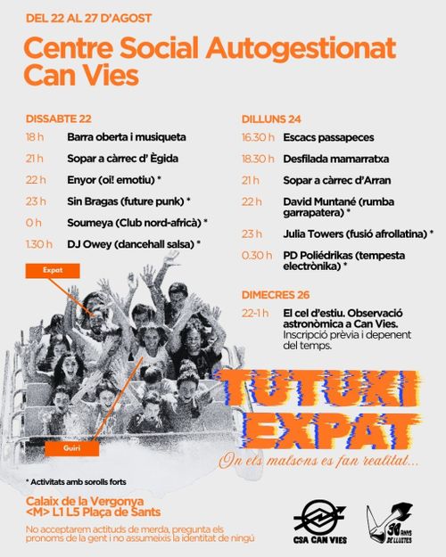 FMAS programació Can Vies (TUTUKI EXPAT)