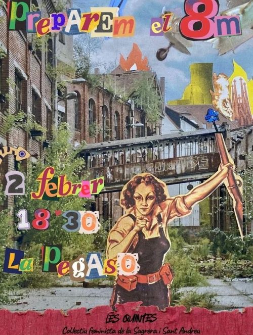 Comencem a preparar el 8M a Sant Andreu!