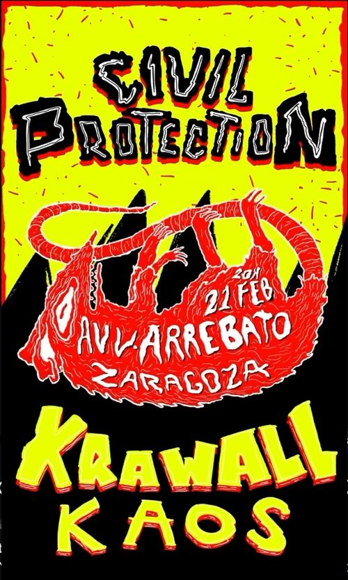 Concierto: Krawall kaos + Civil protection