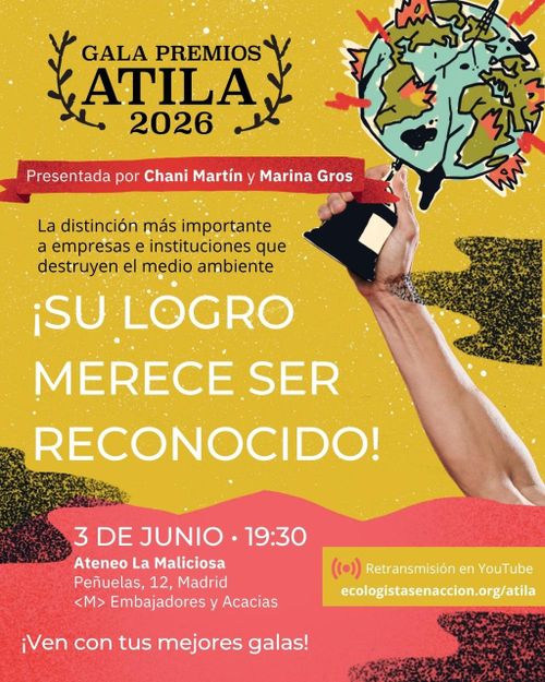 gala de entrega de los Premios Atila 2026