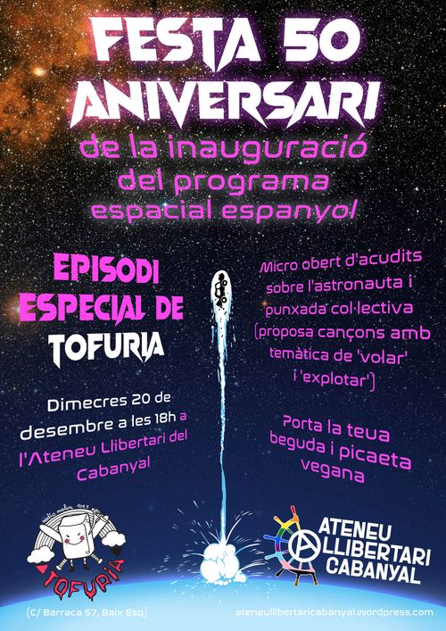 Festa del 50 aniversari de la inauguració del programa espacial espanyol