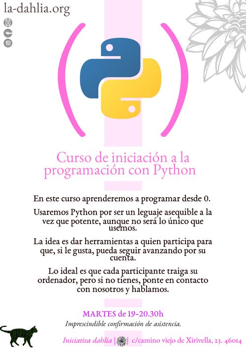 Iniciación a la programación con Python