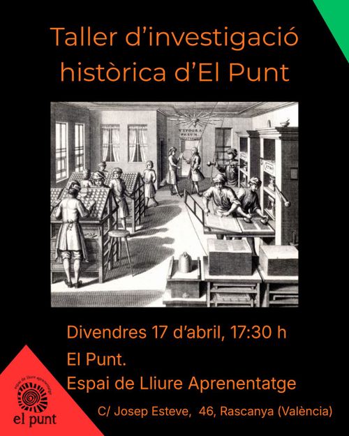 TALLER D'INVESTIGACIÓ HISTÒRICA