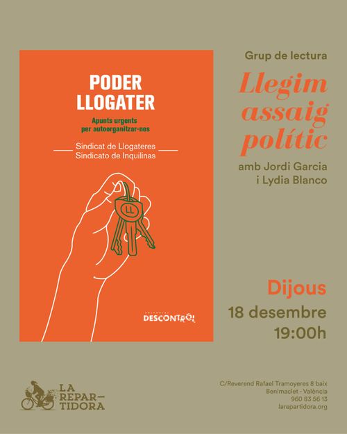Grup de lectura 'Poder llogater'