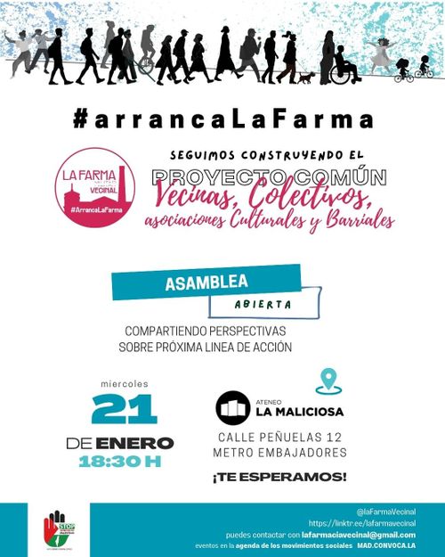 asamblea ABIERTA #arrancaLaFarma