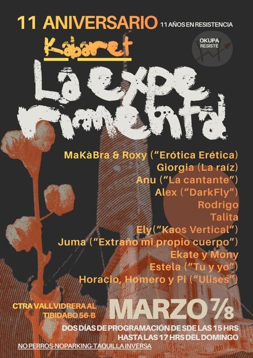 ANIVERSARIO 11 de La Experimental