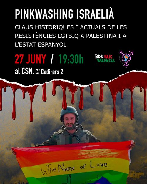 'Pinkwashing israelià i claus històriques i actuals de les resistències LGTBIQ a Palestina i a l'Estat espanyol'