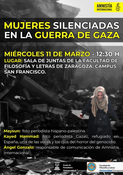 https://fyl.unizar.es/noticia/charla-mujeres-silenciadas-en-la-guerra-de-gaza-11-de-marzo-de-2026-1230-h-sala-de-juntas