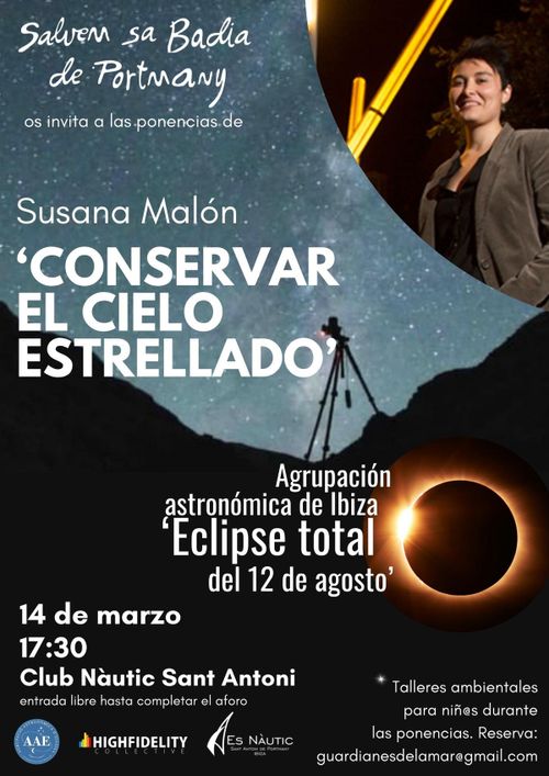 Xerrades: Contaminació Lumínica i Eclipse total del 12 d'agost