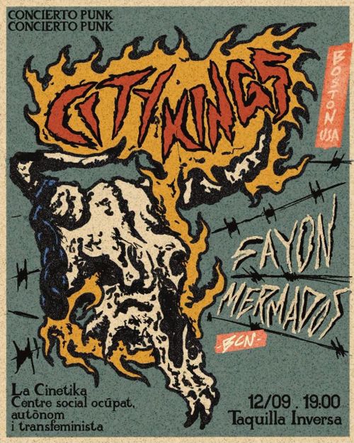 Concert punk: City Kings + Sayon + Mermados