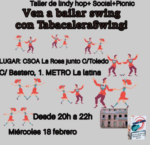 Ven a bailar swing con TabacaleraSwing 