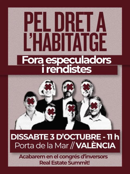 Manifestació: Pel Dret a l'Habitatge!