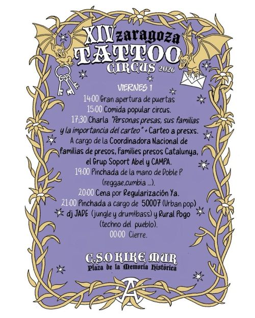 XIV Tattoo Circus - Viernes
