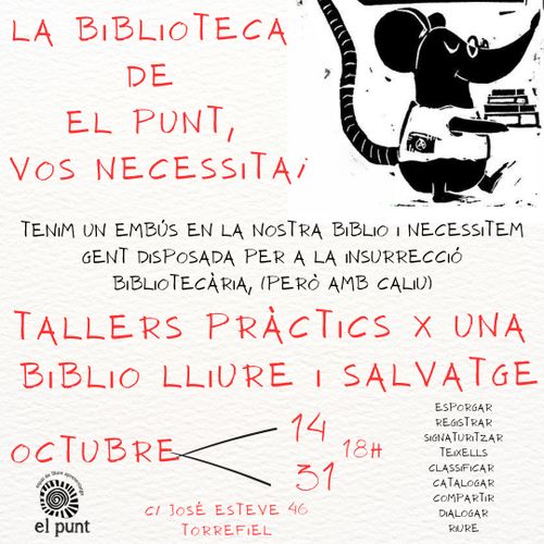 Taller pràctic per una biblio lliure i salvatge