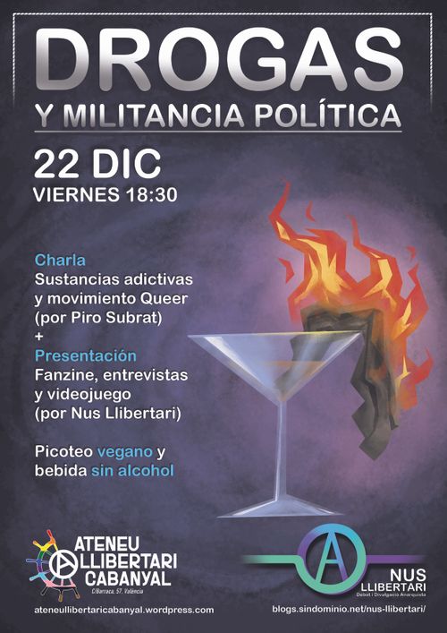 JORNADA SOBRE DROGUES I MILITÀNCIA POLÍTICA