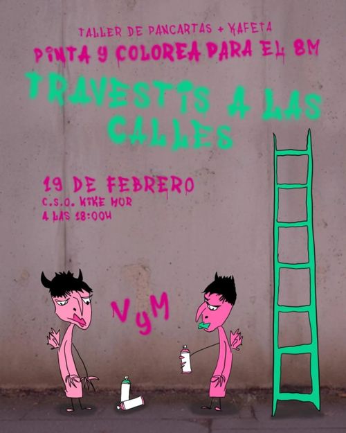 PINTA Y COLOREA PARA EL 8M