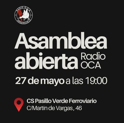  🎧🪿📻  asamblea abierta de Radio OCA