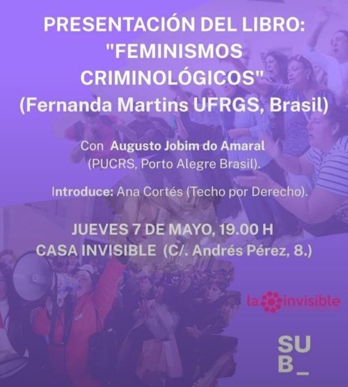 Presentación del libro: Feminismos Criminológicos