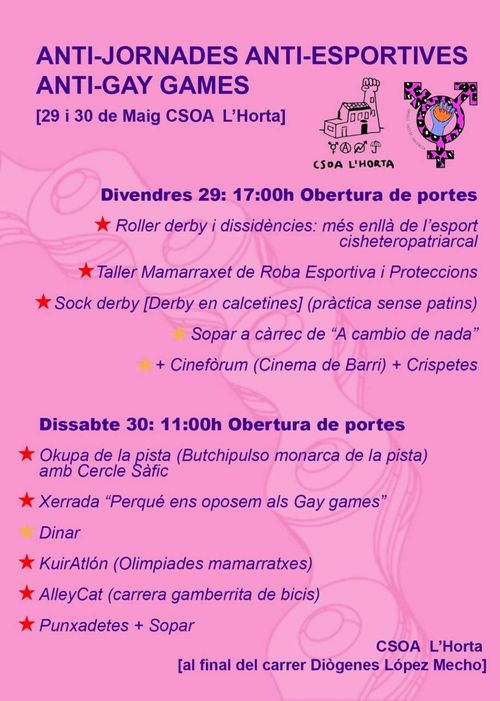 🔥🏆💣LES ANTI-JORNADES ANTI-ESPORTIVES ANTI-GAYGAMES💣🏆🔥 