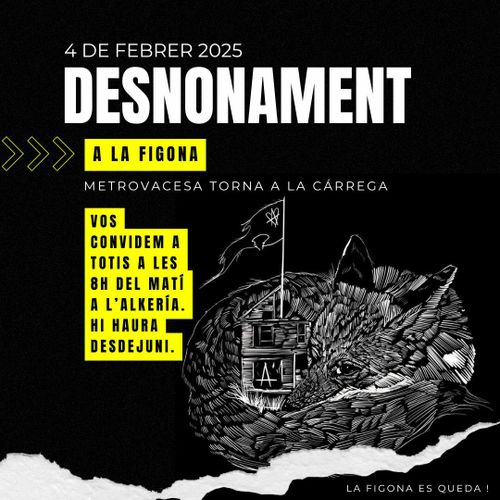 Nou intent de desnonament a La Figona