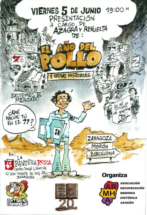 ¡Azagra y Revuelta presentan en Zaragoza su nueva obra «El año del pollo»! 