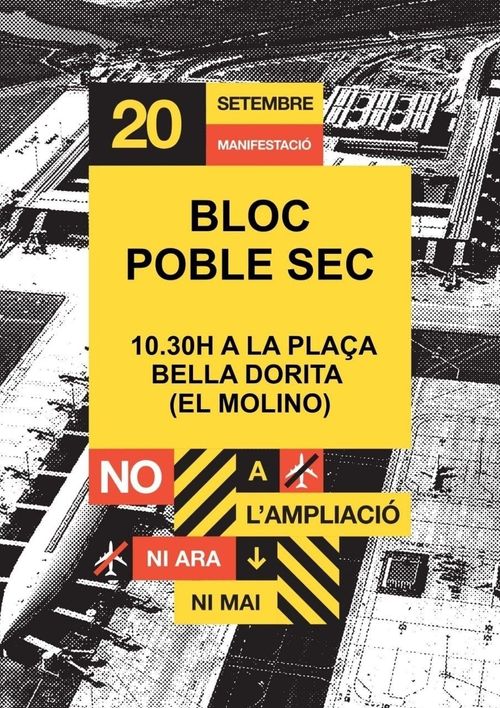 Bloc Poble Sec: AMPLIACIÓ NI ARA NI MAI