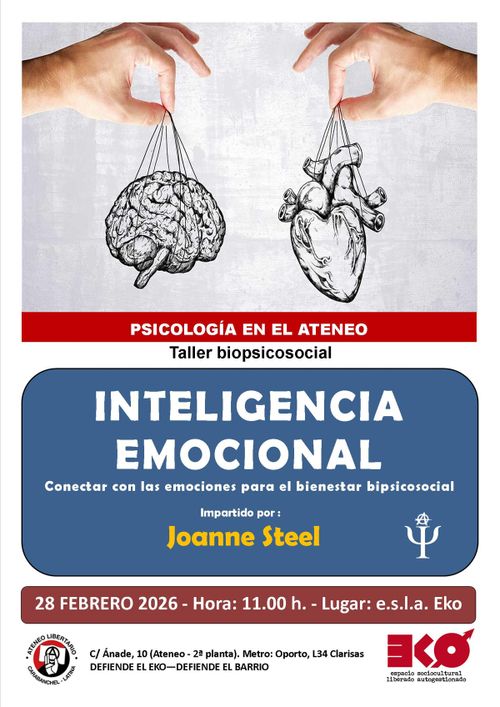  Taller Psicología en el Ateno «Inteligencia emocioinal»