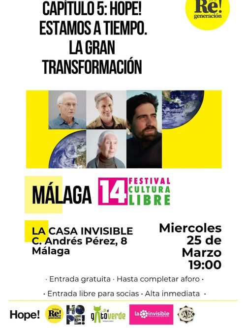 Hope! Estamos a tiempo · La gran transformación