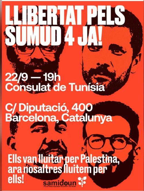 Llibertat per als 'Sumud 4'!