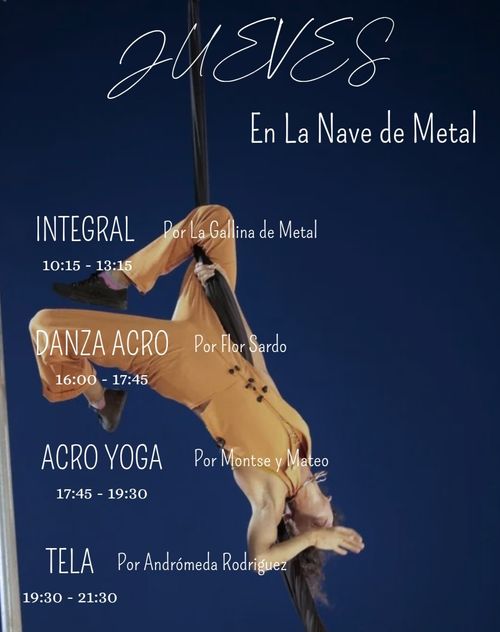 Clases (Tela, Acroyoga...)