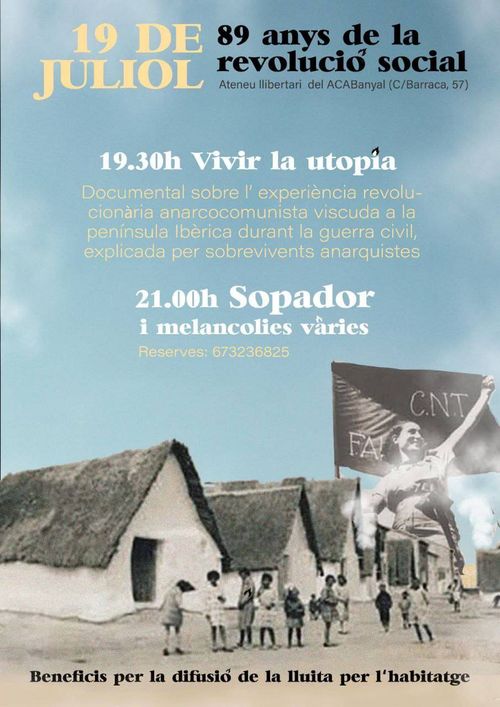 89 anys de la revolució social