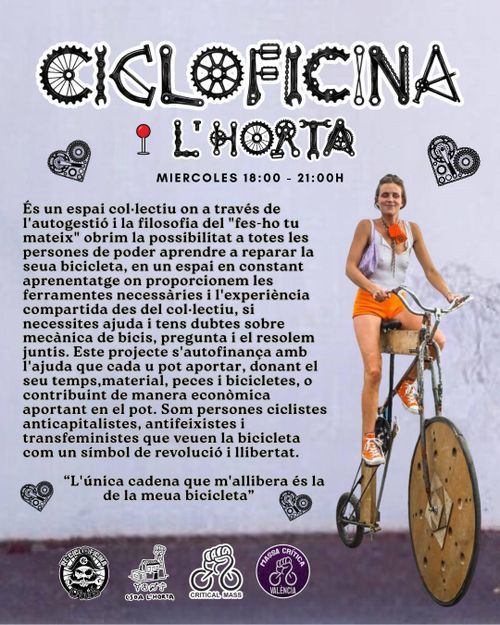 CICLOFICINA L'HORTA 🚲
