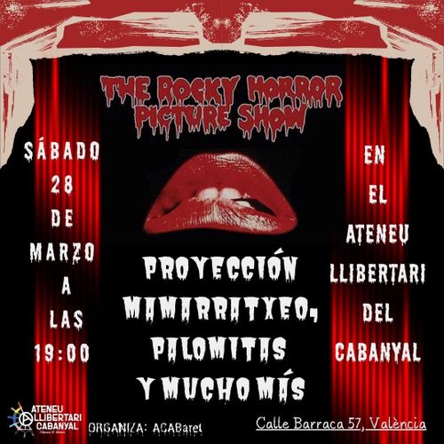 'THe Rocky Horror Picture Show. Proyección, Mamarratxeo, Palomitas y mucho más