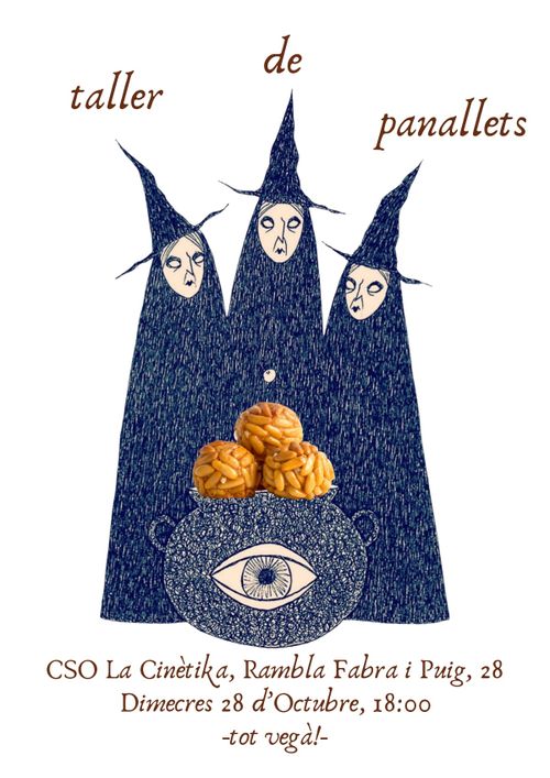 Bocaos: Taller de panellets vegans