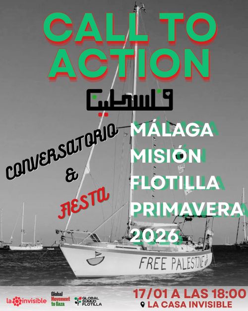 Call to Action: Próxima Flotilla Primavera (Romper el bloqueo en Gaza)