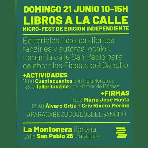 Libros a la calle: “Micro-Fest de edición independiente”