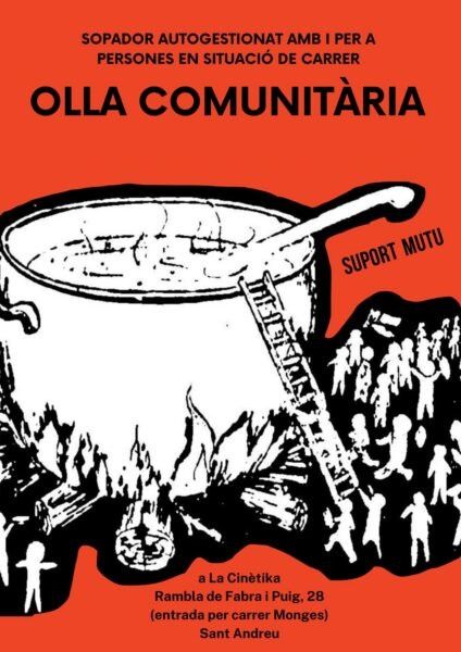 Olla comunitaria: sopador vegà