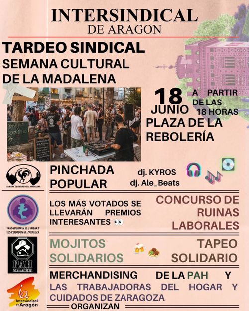 Tardeo sindical 