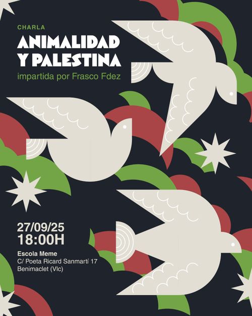 Charla: Animalidad y Palestina