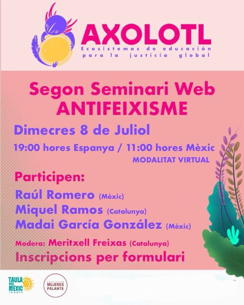 Segon seminari web sobre Antifeixisme