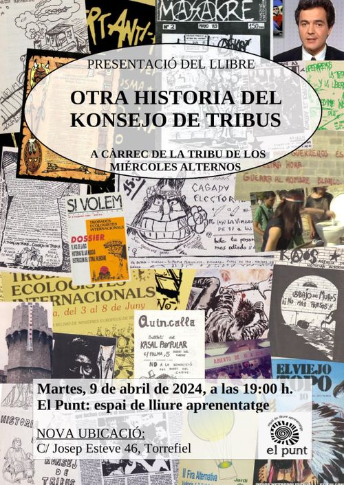 Presentació del Taller d’investigació d’El Punt sobre el Consejo de Tribus a la XXII Mostra del Llibre Anarquista de València