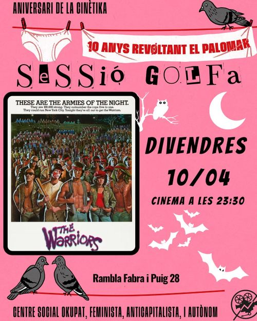 Sessions Golfes projectarem The Warriors(1979)