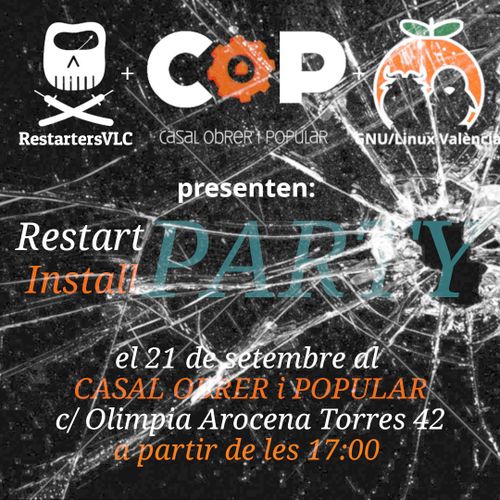 Restart party e install party