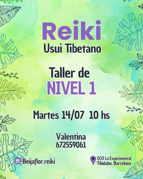 PRIMER NIVEL DE REIKI USUI TIBETANO